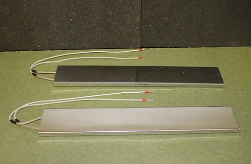 Płaska grzałka z podwójnym uzwojeniem i zwiększoną mocą