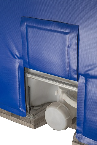 Ogrzewacz do zbiorników IBC