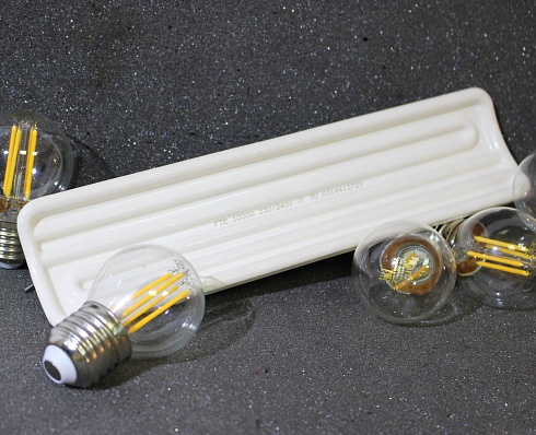 Ceramiczny zakrzywiony element grzejny na podczerwień