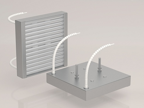 Kwarcowy element grzejne na podczerwień