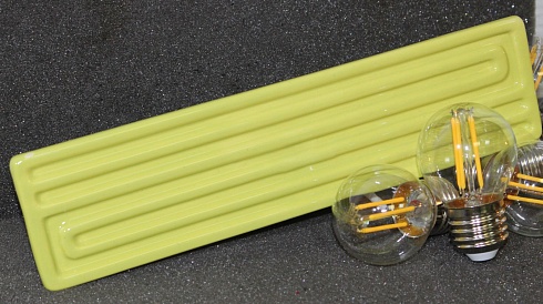 Ceramiczny płaski element grzejny na podczerwień