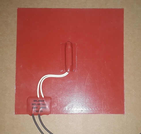 Grzałka silikonowa z wyłącznikiem termicznym