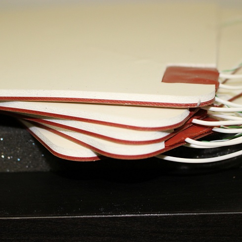 Element grzejny z izolacją silikonową