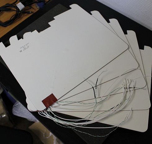 Element grzejny z izolacją silikonową