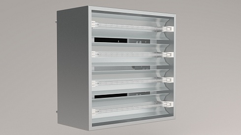 Moduł z kwarcowymi rurkami na podczerwień